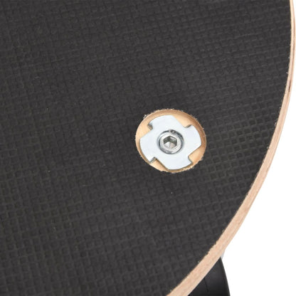 vidaXL Chariots sur roulettes 2 pcs rond Ø38x11,5 cm
