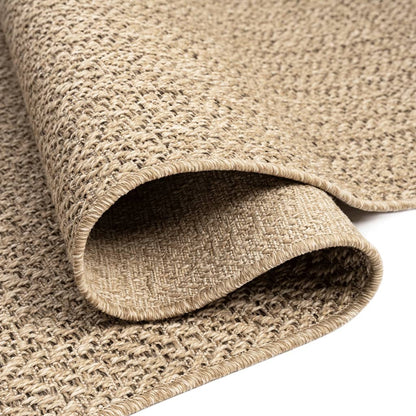 vidaXL Tapis 140x200 cm aspect jute intérieur et extérieur