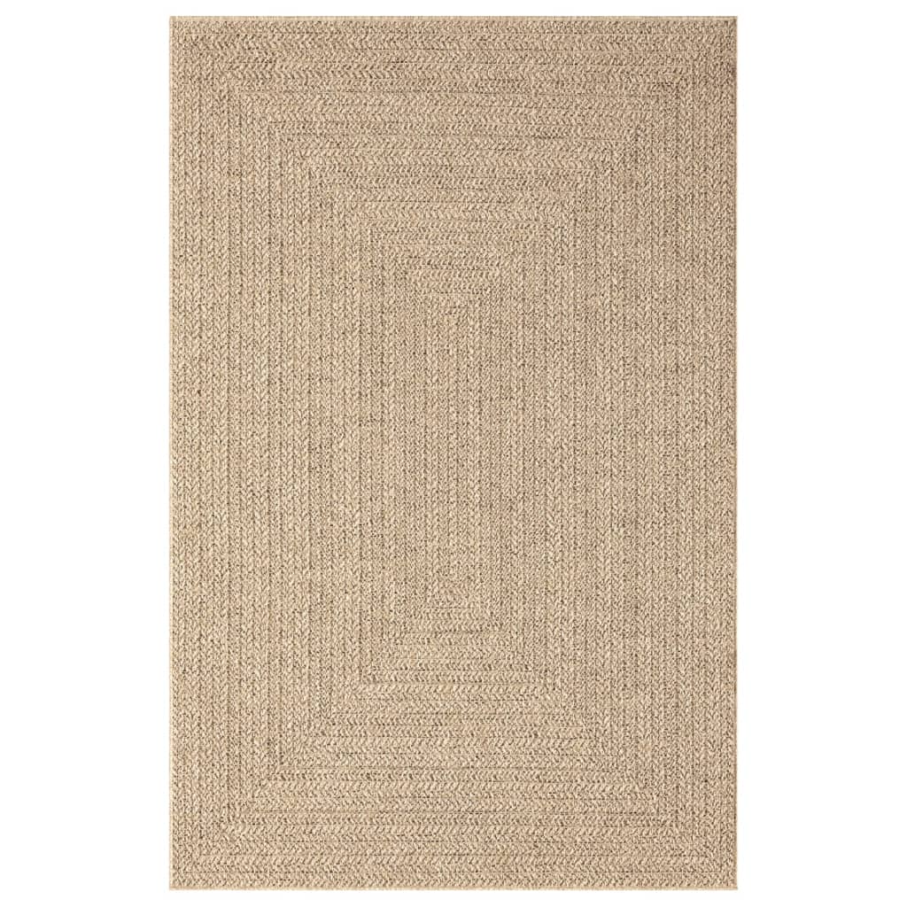 vidaXL Tapis 160x230 cm aspect jute intérieur et extérieur