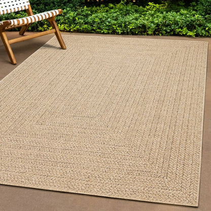 vidaXL Tapis 160x230 cm aspect jute intérieur et extérieur
