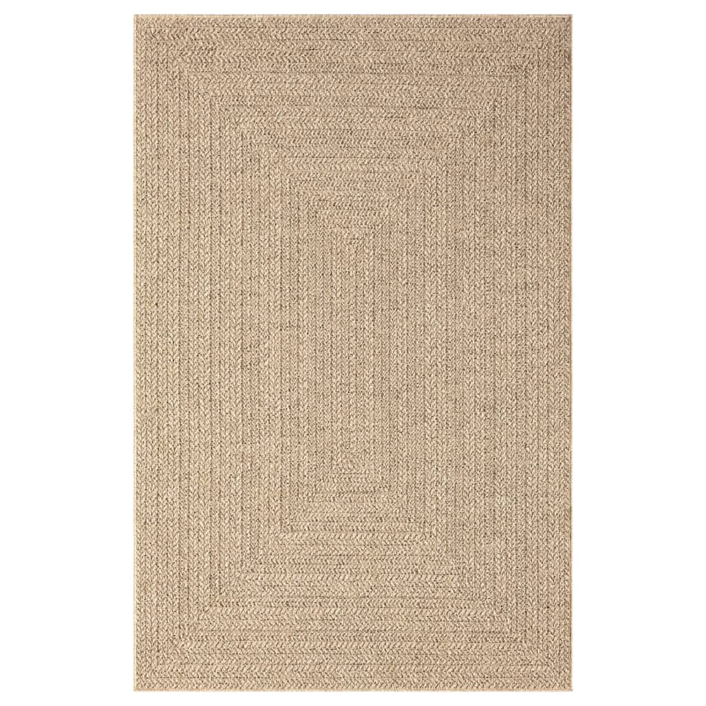 vidaXL Tapis 200x290 cm aspect jute intérieur et extérieur