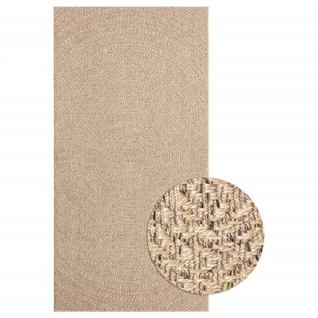 vidaXL Tapis 80x150 cm aspect jute intérieur et extérieur