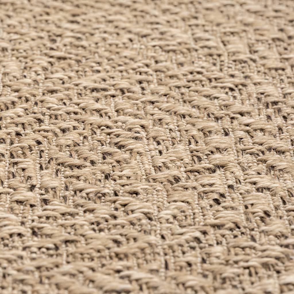 vidaXL Tapis 80x150 cm aspect jute intérieur et extérieur