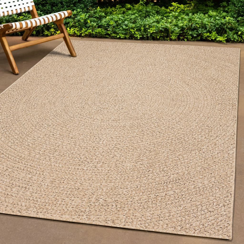 vidaXL Tapis 80x150 cm aspect jute intérieur et extérieur