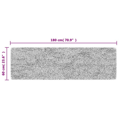 vidaXL Tapis de cuisine multicolore 60x180 cm lavable antidérapant