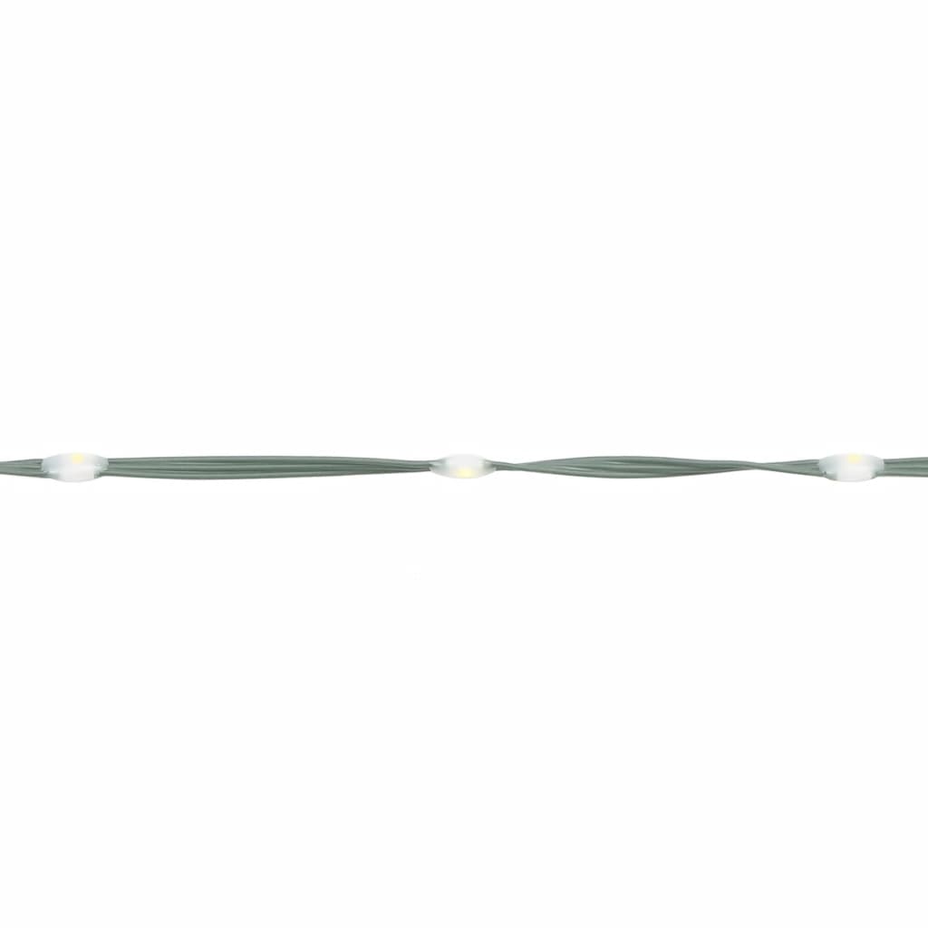 vidaXL Arbre de Noël lumineux sur mât de drapeau 200 LED blanc 180 cm
