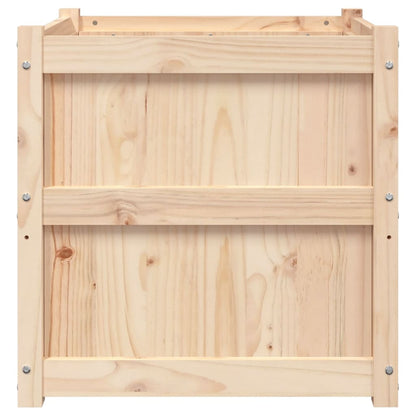 vidaXL Jardinière d'extérieur 60x60x60 cm bois de pin massif