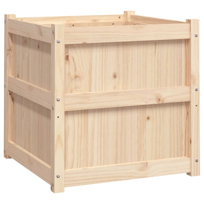 vidaXL Jardinière d'extérieur 60x60x60 cm bois de pin massif