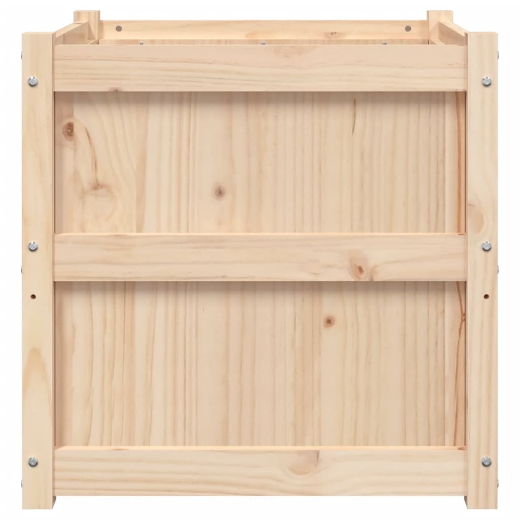 vidaXL Jardinières 2 pcs bois de pin massif