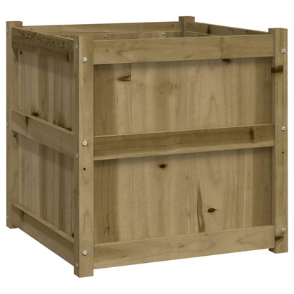 vidaXL Jardinières 2 pcs bois de pin imprégné