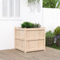 vidaXL Jardinière d'extérieur 70x70x70 cm bois de pin massif