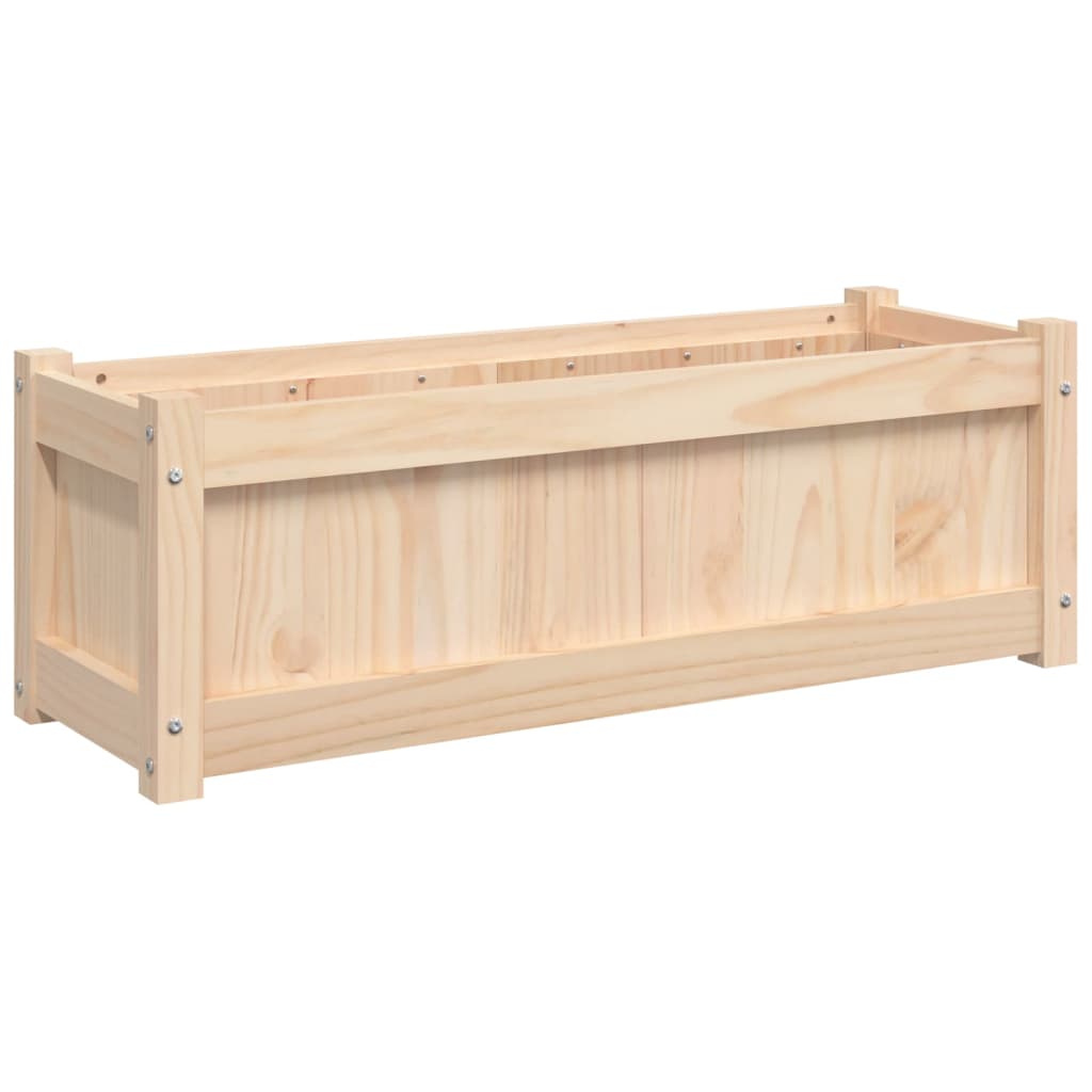 vidaXL Jardinières 2 pcs bois de pin massif