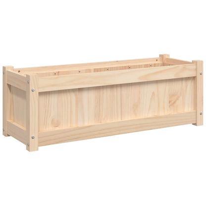 vidaXL Jardinières 2 pcs bois de pin massif