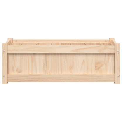 vidaXL Jardinières 2 pcs bois de pin massif