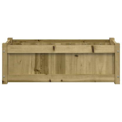 vidaXL Jardinières 2 pcs bois de pin imprégné
