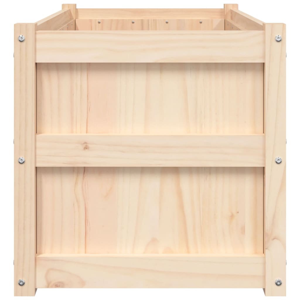 vidaXL Jardinière d'extérieur 90x50x50 cm bois de pin massif