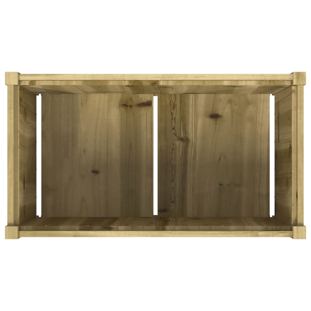vidaXL Jardinière d'extérieur 90x50x50 cm bois de pin imprégné