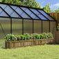 vidaXL Jardinières 2 pcs bois de pin imprégné