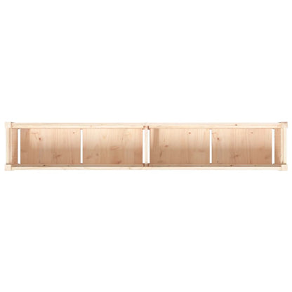 vidaXL Jardinière 180x31x31 cm bois de pin massif