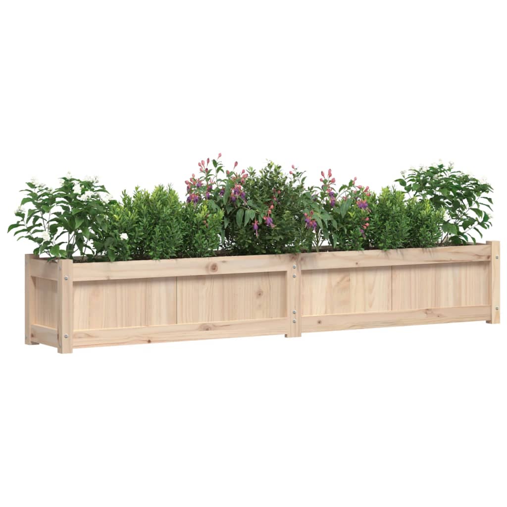 vidaXL Jardinières 2 pcs bois de pin massif