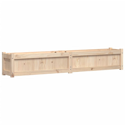 vidaXL Jardinières 2 pcs bois de pin massif