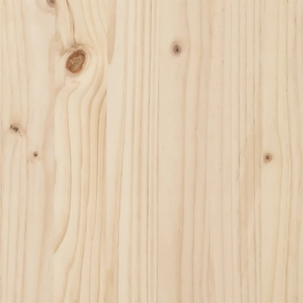 vidaXL Jardinière 31x31x31 cm bois de pin massif