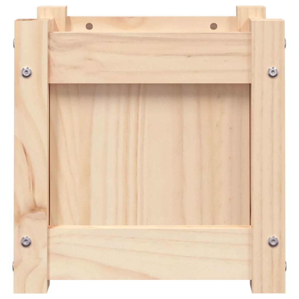 vidaXL Jardinières 2 pcs bois de pin massif
