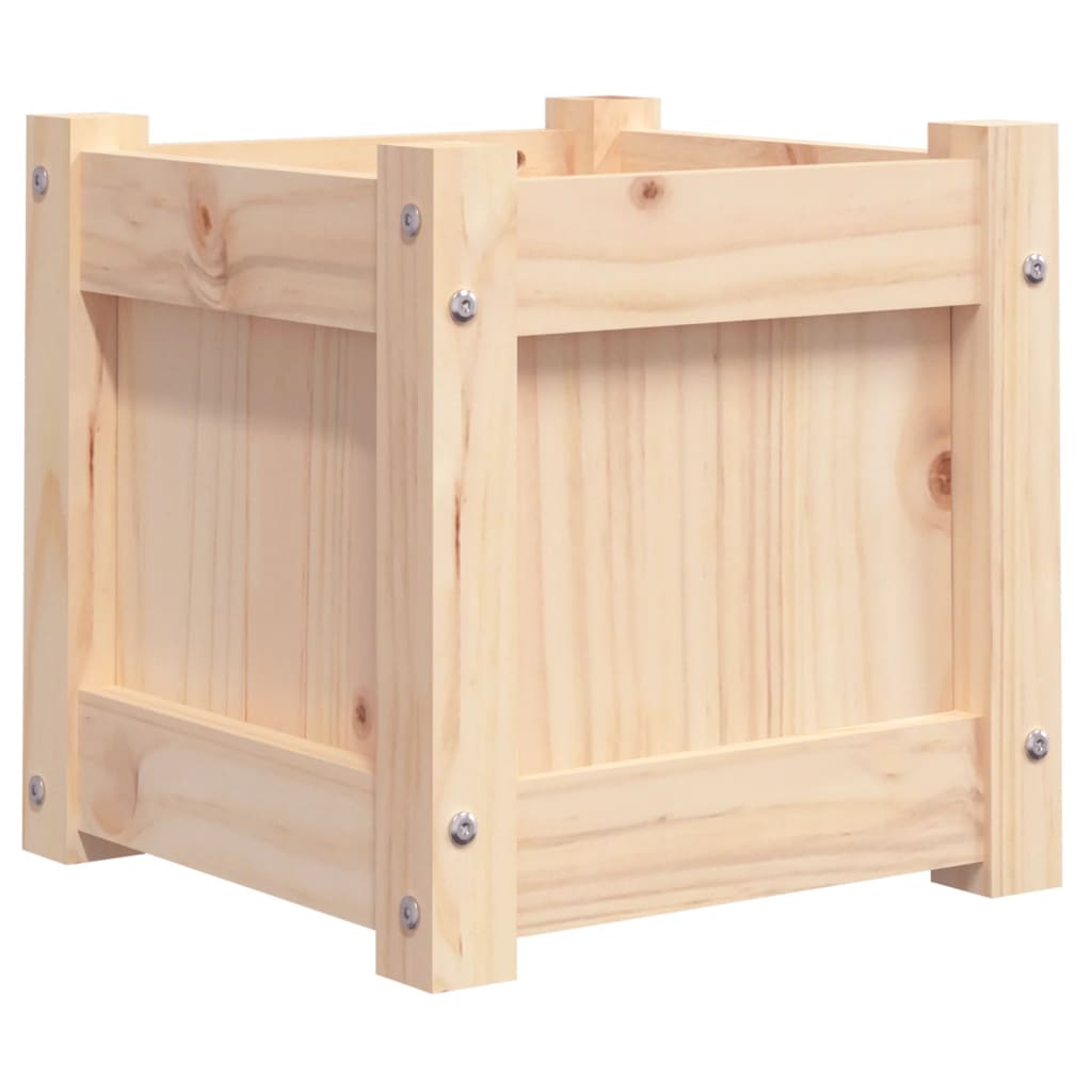 vidaXL Jardinières 2 pcs bois de pin massif