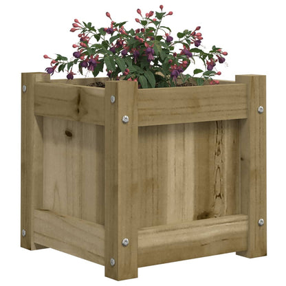 vidaXL Jardinières 2 pcs bois de pin imprégné