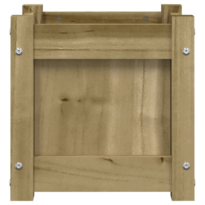 vidaXL Jardinières 2 pcs bois de pin imprégné