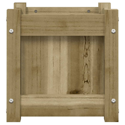vidaXL Jardinières 2 pcs bois de pin imprégné