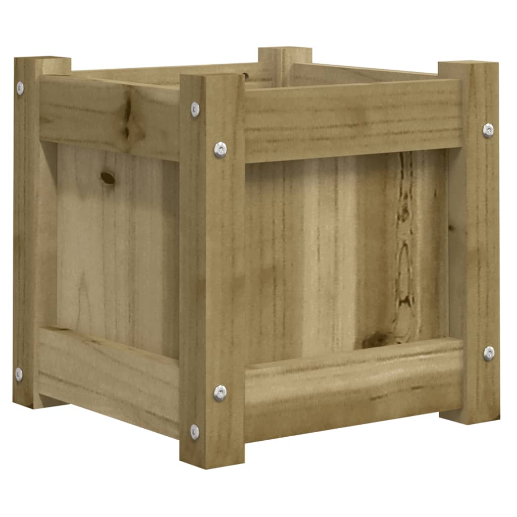 vidaXL Jardinières 2 pcs bois de pin imprégné