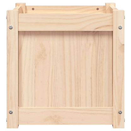 vidaXL Jardinière 40x40x40 cm bois de pin massif