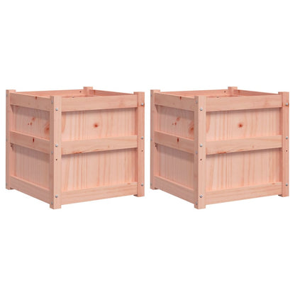 vidaXL Jardinières 2 pcs bois massif douglas