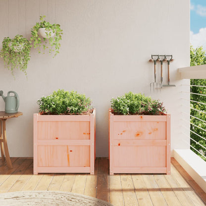 vidaXL Jardinières 2 pcs bois massif douglas