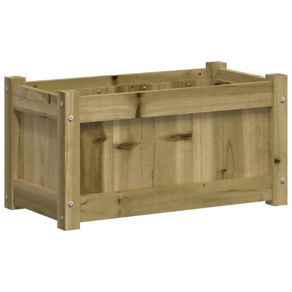 vidaXL Jardinières 2 pcs bois de pin imprégné