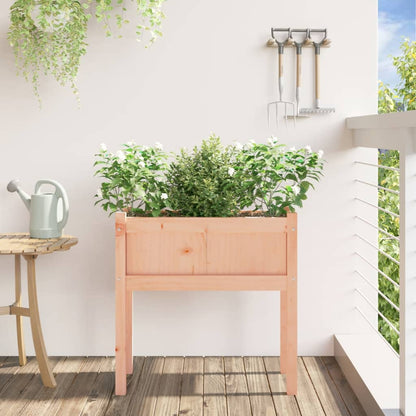 vidaXL Jardinières avec pieds 70x31x70 cm bois massif douglas