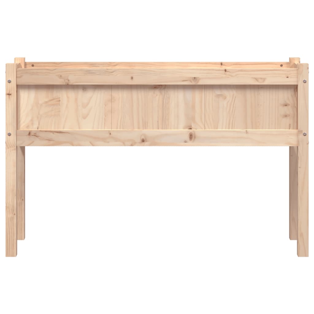 vidaXL Jardinières avec pieds 110x31x70 cm bois de pin massif