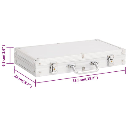 vidaXL Jeu de jetons de poker 300 pcs 11,5 g