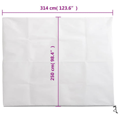 vidaXL Housses de protection pour plantes avec fermeture éclair 2 pcs
