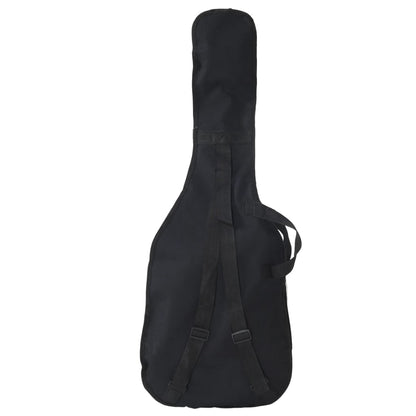 vidaXL Guitare basse électrique de débutants sac brun et blanc 4/4 46"