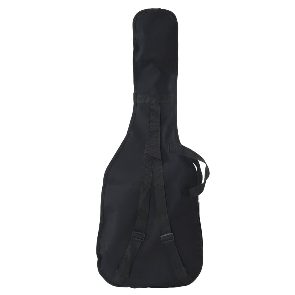 vidaXL Guitare électrique pour débutants et sac marron et noir 4/4 39"