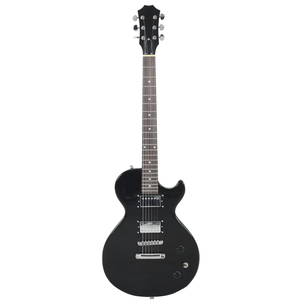 vidaXL Guitare électrique pour débutants avec sac noir 4/4 39"