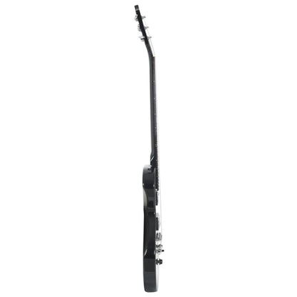 vidaXL Guitare électrique pour débutants avec sac noir 4/4 39"