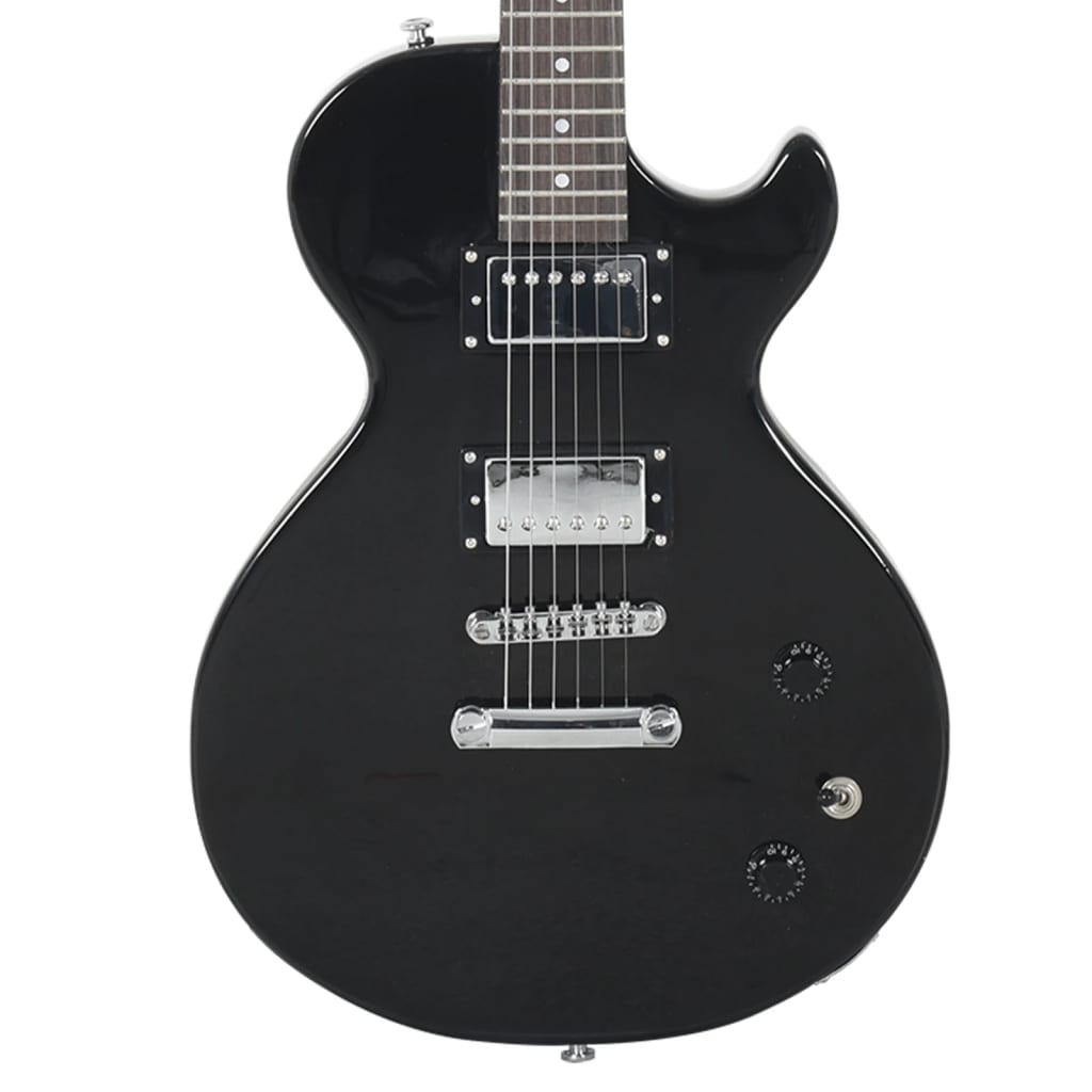 vidaXL Guitare électrique pour débutants avec sac noir 4/4 39"