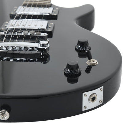 vidaXL Guitare électrique pour débutants avec sac noir 4/4 39"