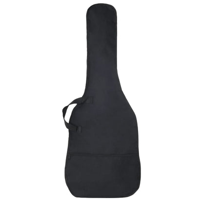 vidaXL Guitare électrique pour débutants et sac marron et noir 4/4 39"