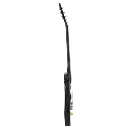 vidaXL Guitare électrique pour débutants et sac marron et noir 4/4 39"