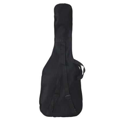 vidaXL Guitare électrique pour débutants et sac marron et noir 4/4 39"