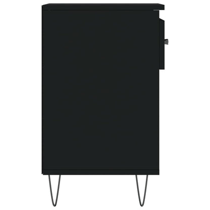 vidaXL Armoire à chaussures Noir 102x36x60 cm Bois d'ingénierie